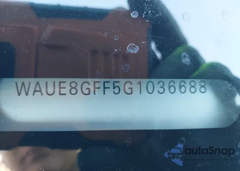 2016 Audi A3 2.0T Premium z USA, uszkodzony, nr VIN WAUE8GFF5G1036688